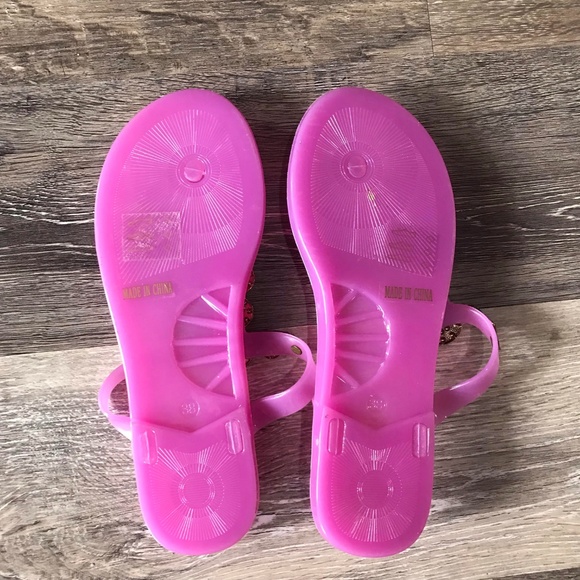Pink Slip on Sandals - Picture 2 of 2